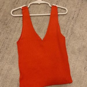 H&M orange tank top!